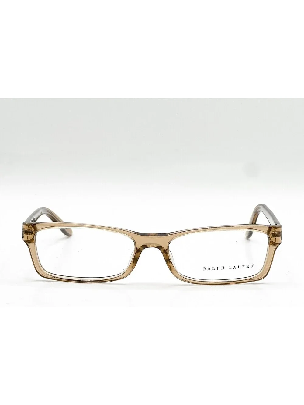 Ralph Lauren RL 6049 5217 Clear Brown Tortoise Eyeglass Frames 51-15-135